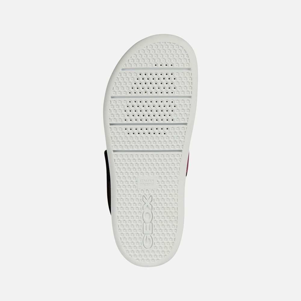 Geox Bayan Sandalet Siyah/Turuncu - Ottaya - JUY-421763